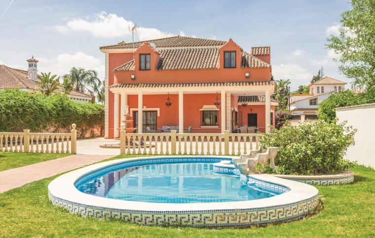 Típica casa de vacaciones en el interior de Andalucia