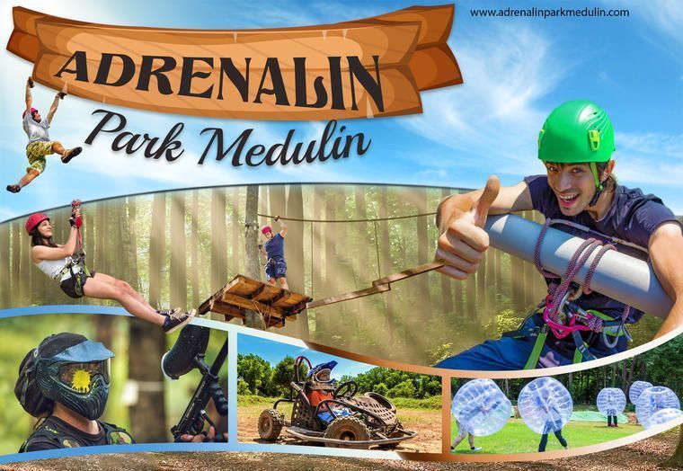 parque adrenalina medulin croacia