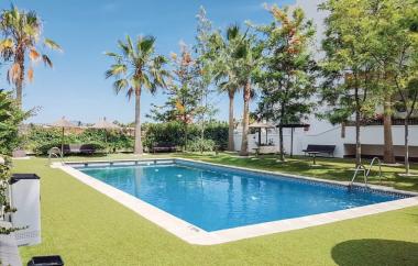 Piscina de un apartamento en la Costa Tropical